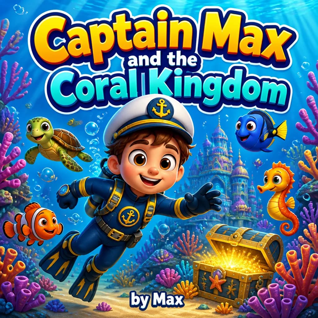 Cover · Captain Max & the Coral Kingdom
